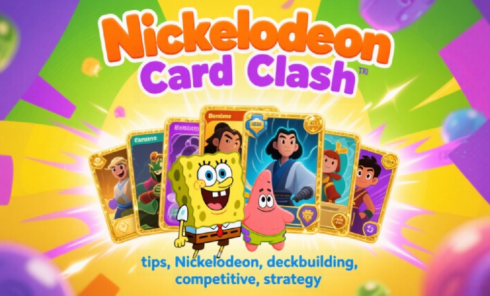 Nickelodeon Card Clash - Nostalgia Wrapped in Competitive Fire