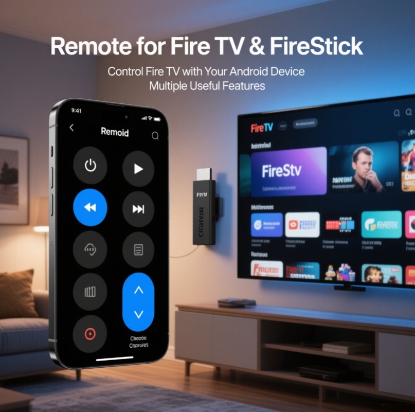 Remote for Fire TV & FireStick: Control That Actually Feels in Your Hands