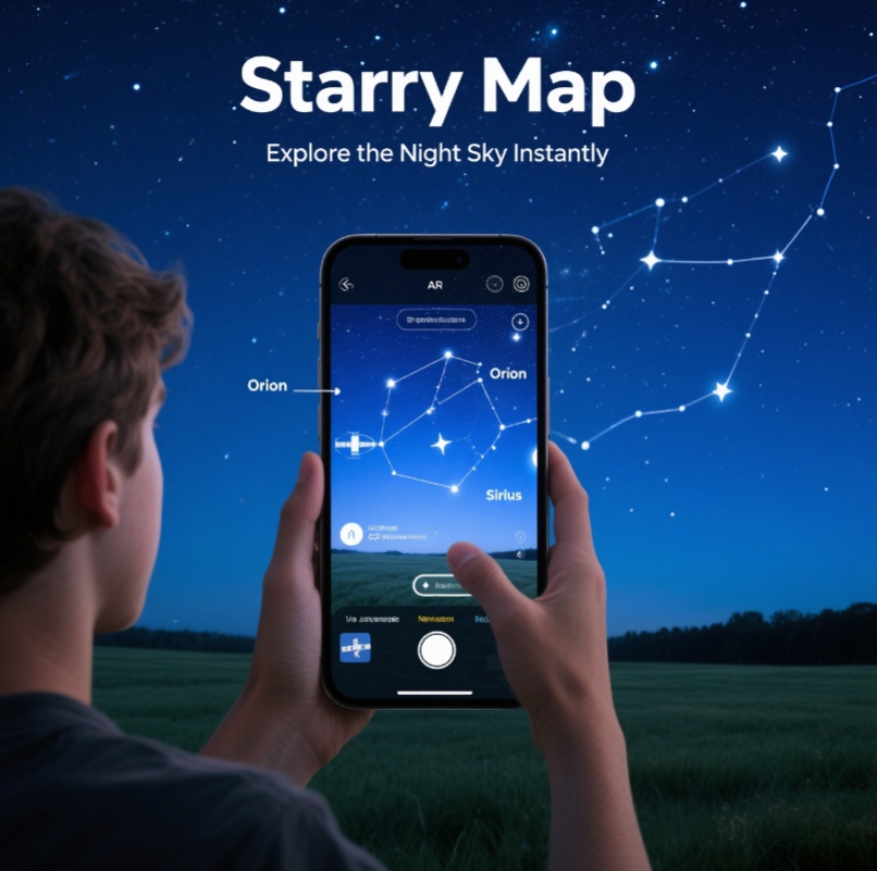 Starry Map: Stargazing That Actually Teaches You Somethin